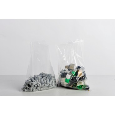 Clear Polythene Plastic Bags 12" x 18" 300 x 450mm 200g