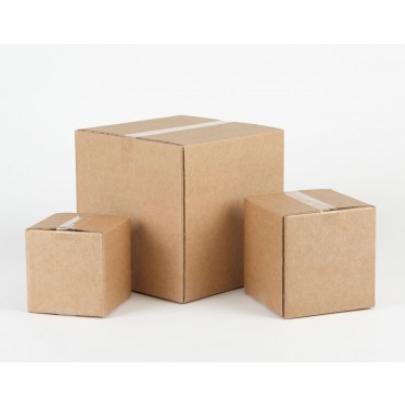 Cardboard Packing Boxes 8" Cube 203 x 203 x 203mm