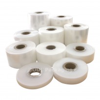 Clear Rolls of Polythene Plastic Lay Flat Tubing 250, 500 & 1000 Gauge